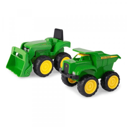 John Deere - Mini Sandkasten Bagger und Kipplaster Set