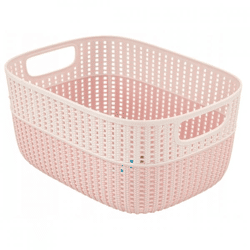Keeeper Wäschekorb rosa 38 cm 15 L VE12