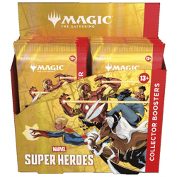 Magic the Gathering - Marvel Super Heroes Collector Booster Display (12 Boosters) - DE
