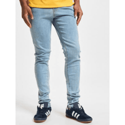 moderne URBAN CLASSICS Herren Jeans Slim Fit Stretch Taschen mit Baumwolle Blau