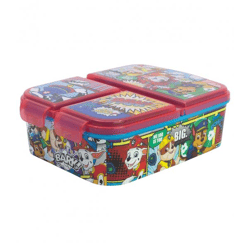 Paw Patrol Comic - Brotbox mit 3 Fächern