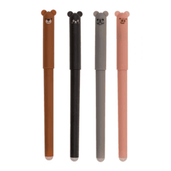 Radierbarer Stift - 4-fach sortiert im Display - 14 cm
