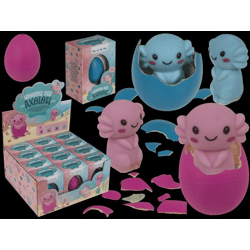 Wachsendes Ei - Axolotl - 12er Display