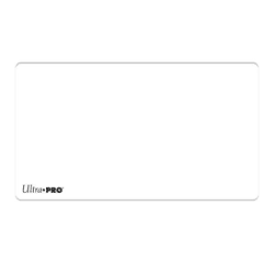 White Solid Color Standard Gaming Playmat Mousepad