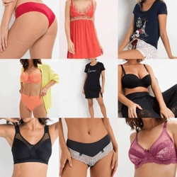 1,50 €/Stück Damenunterwäsche, Pyjamas & Bademode Mix A-Ware, Neuware, Größen XS–XXXL, ab 50 Stück, Lager Deutschland