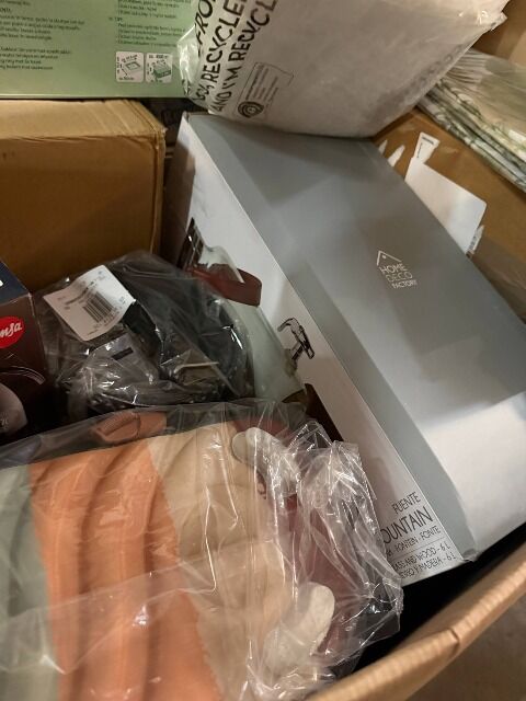 350 €/Palette Mix-Paletten A/B/C, 60–70 Stück, Kundenretouren von deutschen Marktplätzen, ungeprüft, Mindestabnahme 1 Palette