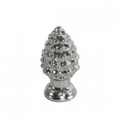 Countryfield Statue Tannenzapfen Celine S silber 8 cm