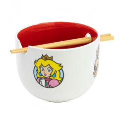 Super Mario - Protagonists Ramen Bowl mit Stäbchen - Geschenkbox