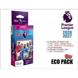 Topps Premier League Trading Cards 2026/2027 – ECO PACK