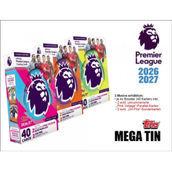 Topps Premier League Trading Cards 2026/2027 – MEGA TIN