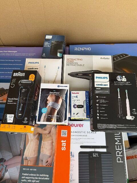 Amazon Returns Pallet – Beauty & Health | 35 Items | Retail €6,937 | Only 25%