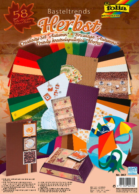 FOLIA - Basteltrends HERBST-58-teilig