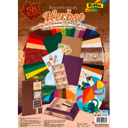 FOLIA - Basteltrends HERBST-58-teilig