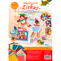 FOLIA - Basteltrends ZIRKUS-109-teilig