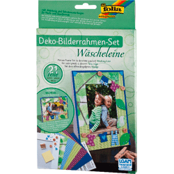 FOLIA - Bilderrahmen-Set WÄSCHELEINE-21 Teile
