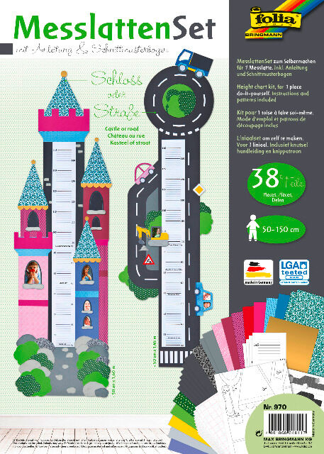 FOLIA - Messlatten Set SCHLOSS/STRASSE-