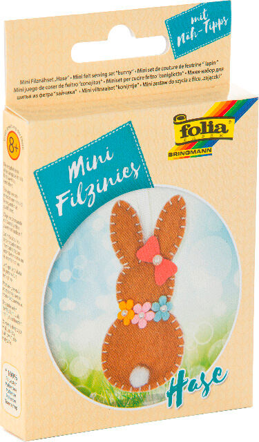 FOLIA - Mini Filzinies, 15 tlg., HASE