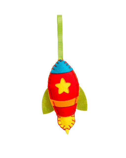 FOLIA - Mini Filzinies, 9 tlg., RAKETE