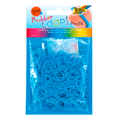 FOLIA - Rubber Loops PAZIFIK-500 Stück, 25 S-Klipse, 1 Häkelnadel