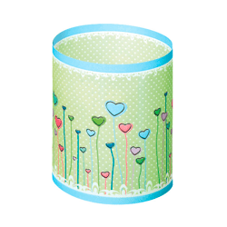FOLIA - Tischlichter SOMMERBRISE, 10x27cm-10 Blatt (je 4x2 Motive + 2x weiß)