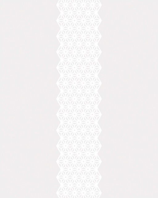 FOLIA - Washi-Dekor, 50mmx5m-BL&Uuml;TEN, wei&szlig;
