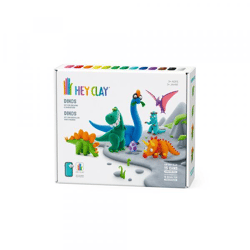 Hey Clay - Dinos Set - 15 tins