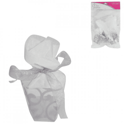 Miss france gift box gray 5 cm set of 6