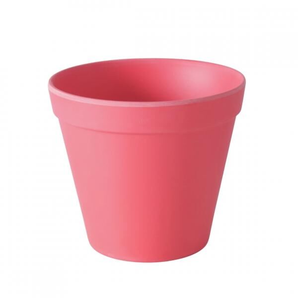 Boltze Blumentopf Bamboo rosa 10,5 cm