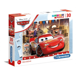 Clementoni 20255 - 30 piece SuperColor Puzzle - Disney Cars