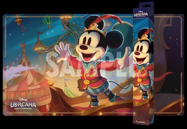 Disney Lorcana: Set 10 - Gefl&uuml;ster aus der Tiefe Spielmatte Micky Mouse