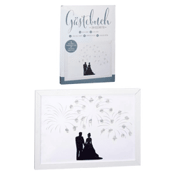 Guest book fingerprint to write on, approx. 33x45cm