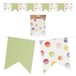 Garland Happy Birthday dots, approx. 3m