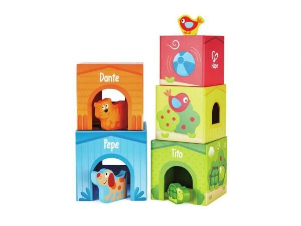 Hape - Pepe & Friends Stapelturm