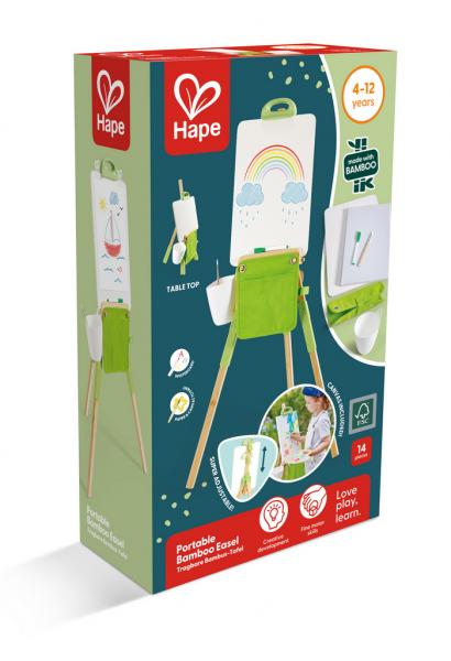 Hape - Tragbare Bambus-Tafel