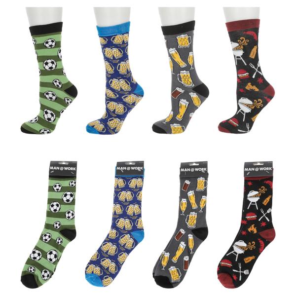 Herren Socken Bier 4/s