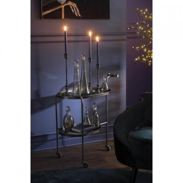 J-Line Kerzenständer Becca 42 cm, 3er-Set
