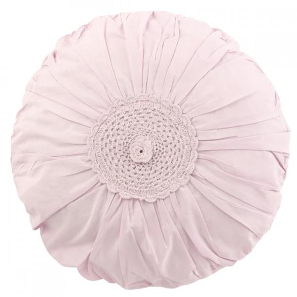 J-Line Kissen, rund, violett, 39 cm