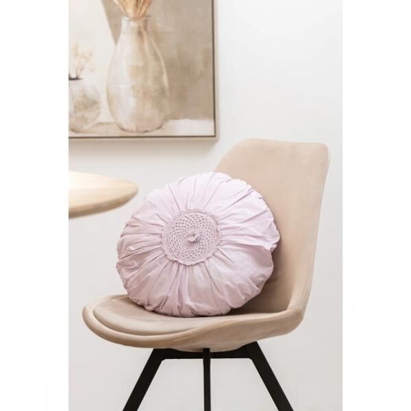J-Line Kissen, rund, violett, 39 cm