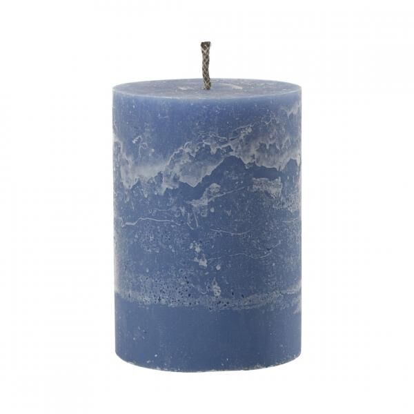 J-Line Outdoor Blue Pillar Candle, 15 x 21 cm