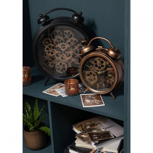 J-Line Teelichthalter „Chic“, braun, 8 cm