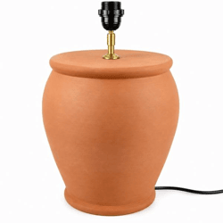 Lampenschirm Terracotta M 51 cm EU-Stecker