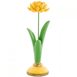 Light & Living kandelaar Zapilo geel 30 cm