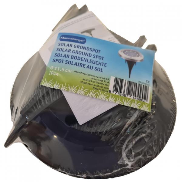 Mannsberger Solar Ground Spotlight IP44 13 cm