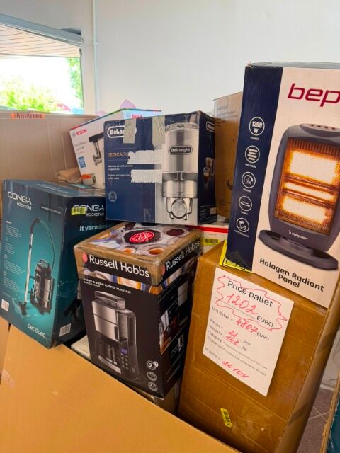 Mixed Electronics 44 items - Home Appliances Pallet - Coffee Machines, Floor Care amp; Kitchen Appliances - Grade B - Up to 85% Below Retail