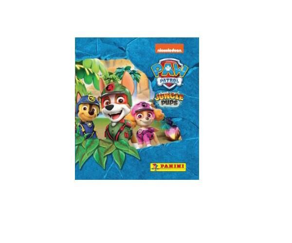 Panini Paw Patrol - Jungle Pups Sticker &ndash; Aufstellkarton