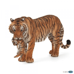 Papo 50118 - Spielfigur - Tigerin mit Jungtier