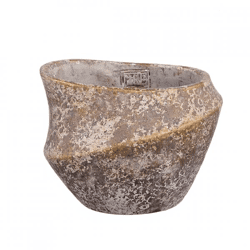 PTMD bloempot Rishell M bronskleurig 19 cm