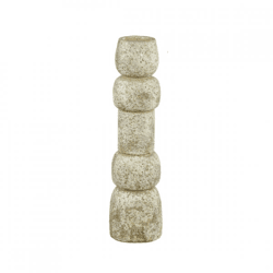 PTMD kaarsenhouder Terrina S creme 50 cm