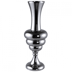 PTMD-Vase „Nimai“, antik, anthrazit, 90 cm