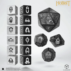 Q Workshop - Der Hobbit: TCG Würfelset: Umbral Hollow (16 Würfel)
